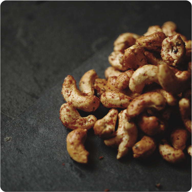 
                  
                    Load image into Gallery viewer, Whisky Smoked Firecracker Cashews
                  
                